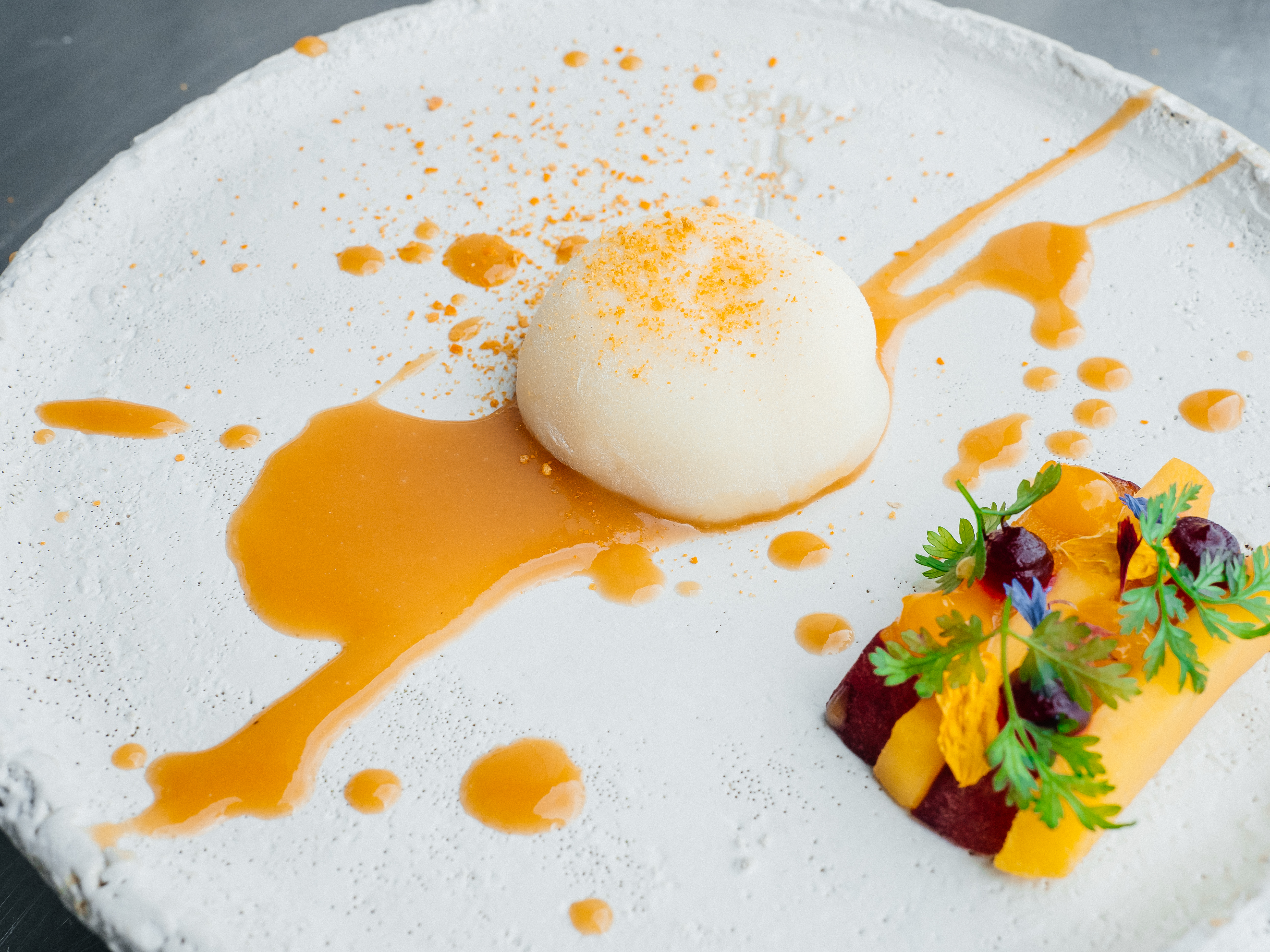 Dessert aus dem Bistro Kiku